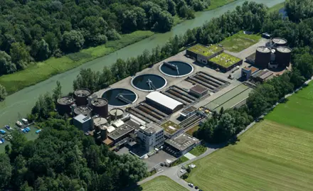 Ecotoxicity of coating materials for WWTP