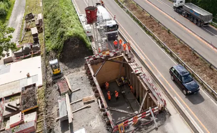 Monitoring of road effluents