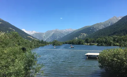 UV filters in Lake Geschiner