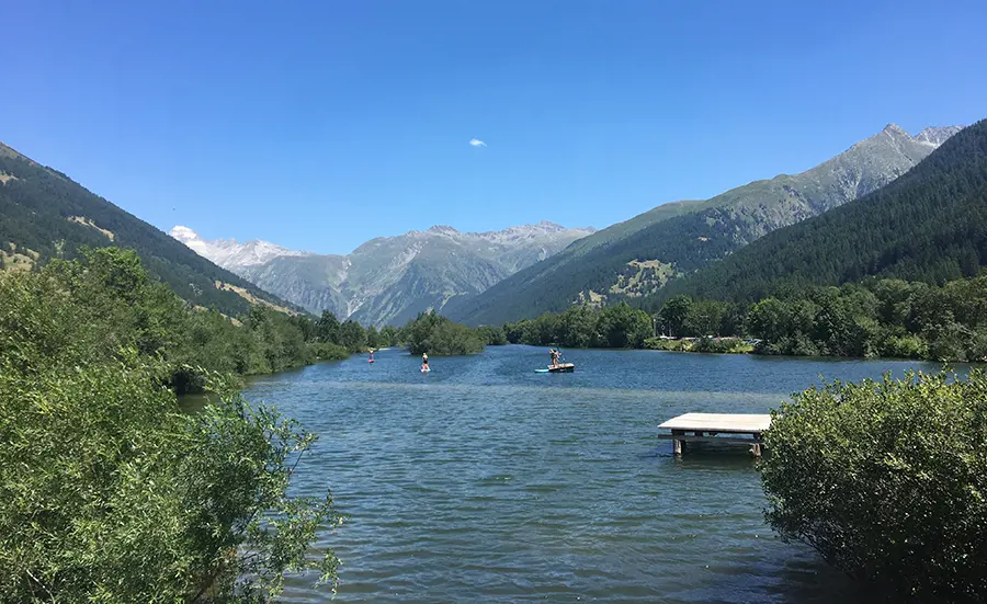 UV filters in Lake Geschiner