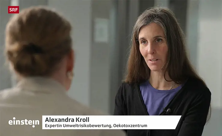 Oekotoxzentrum in SRF Einstein on the risks of PFAS