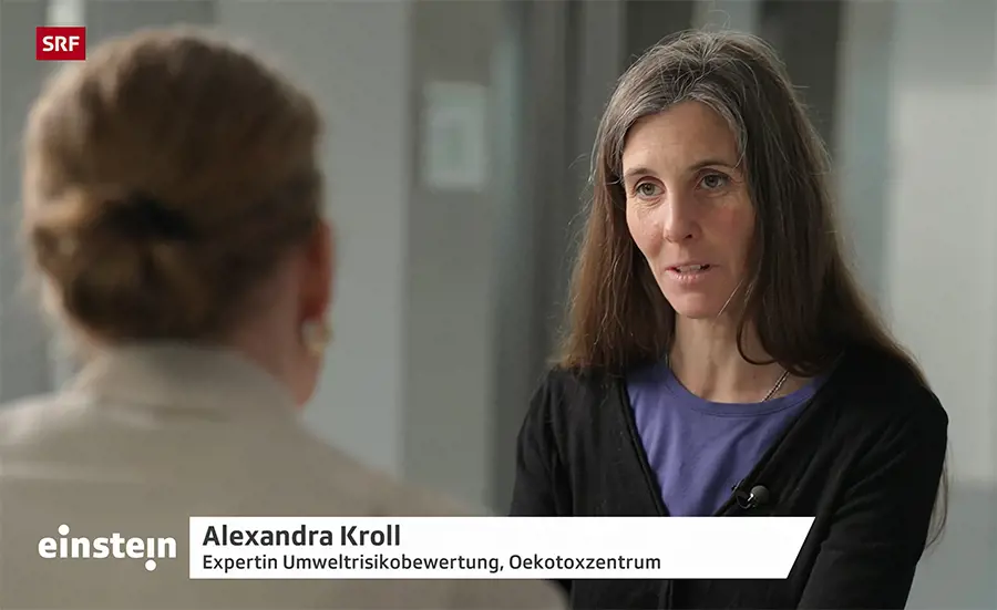 Oekotoxzentrum in SRF Einstein on the risks of PFAS