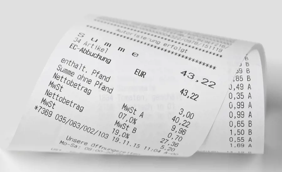 Safer receipts without bisphenols