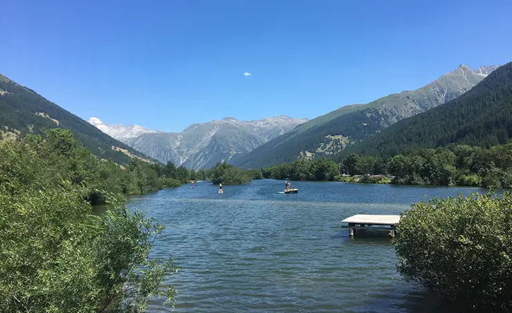 UV filters in Lake Geschinen
